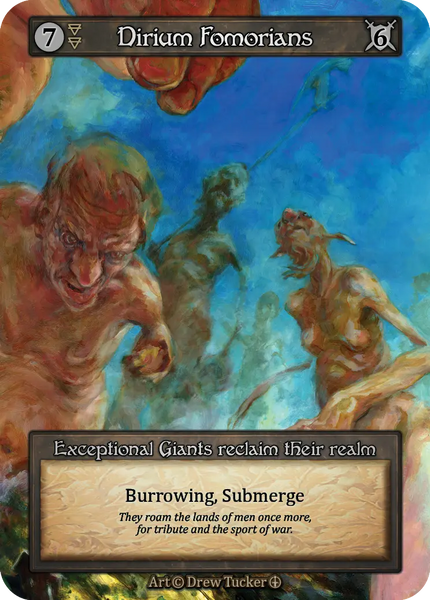 Dirium Fomorians, Exceptional Giants reclaim their realm