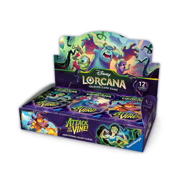 Disney Lorcana: Attack of the Vine – Booster Display (PREORDER