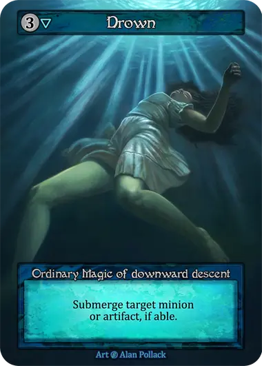 Drown Ordinary Magic of downward descent