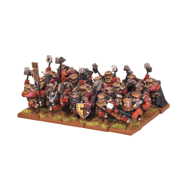 KINGS OF WAR: SHIELDBREAKER DWARF WARRIORS