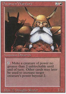 3rd Edition 144: Dwarven Warriors (C)
