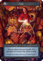 Fade Ordinary Magic of covert concealment