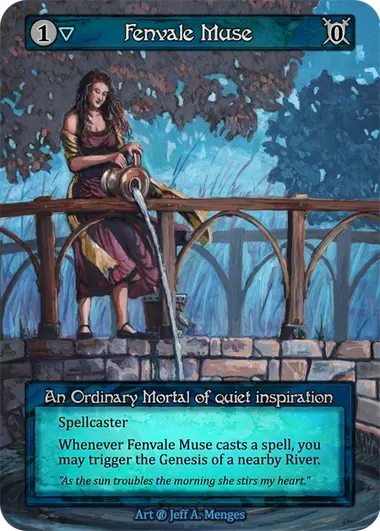 Fenvale Muse An Ordinary Mortal of quiet inspiration