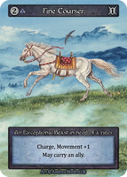 Fine Courser, An Exceptional Beast in need of a rider