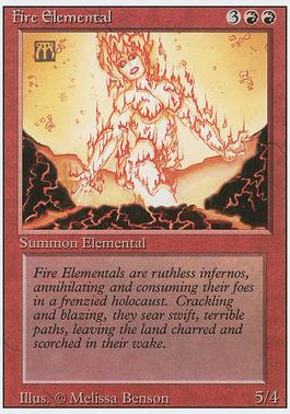 3rd Edition 149: Fire Elemental (U)