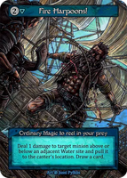 Fire Harpoons! Ordinary Magic to reel in your prey