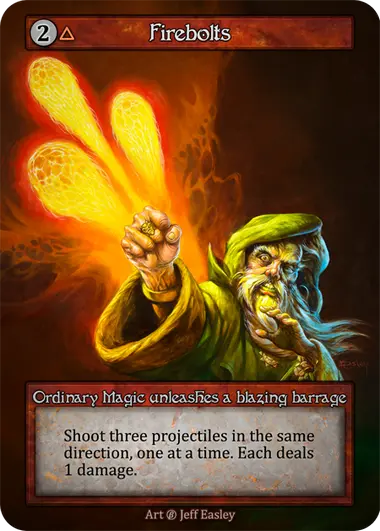 Firebolts Ordinary Magic unleashes a blazing barrage