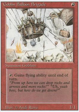 3rd Edition 154: Goblin Balloon Brigade (U)
