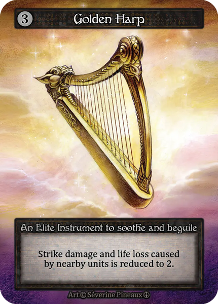 Golden Harp, An Elite Instrument to soothe and beguile