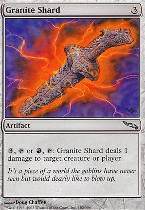 Mirrodin 182: Granite Shard (U)