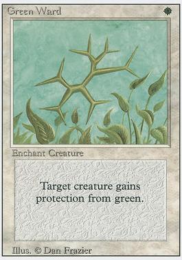 3rd Edition 020: Green Ward (U)