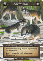 Grey Wolves A ravenous pack of Ordinary Beasts