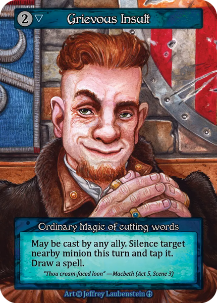 Grievous Insult, Ordinary Magic of cutting words