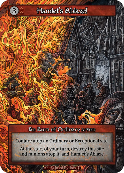Hamlet's Ablaze!, An Aura of Ordinary arson