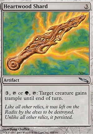 Mirrodin 184: Heartwood Shard (U)