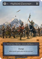 Highland Clansmen Ordinary Mortals storm the gates