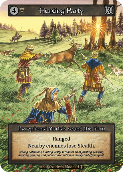 Hunting Party, Exceptional Mortals sound the horn