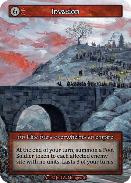 Invasion, An Elite Aura overwhelms an empire