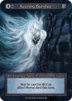 Keening Banshee, An Ordinary Spirit of sorrow and regret