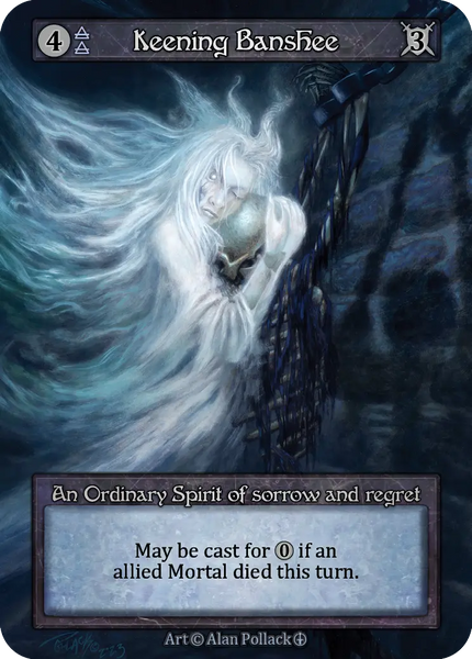 Keening Banshee, An Ordinary Spirit of sorrow and regret