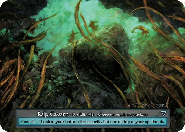 Kelp Cavern, An Elite Site where memories resurface