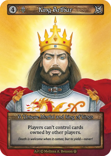 King Arthur, A Unique Mortal and king of kings