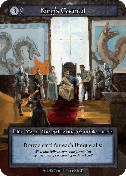 King's Council, Elite Magic, the gathering of noble minds