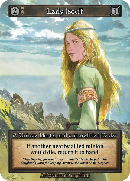 Lady Iseult, A Unique Mortal and unparalleled healer