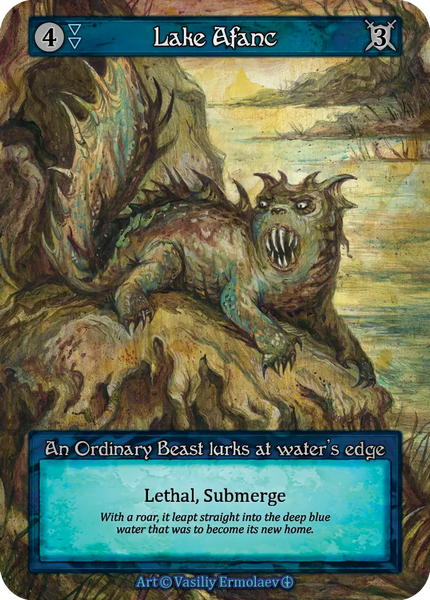 Lake Afanc, An Ordinary Beast lurks at water's edge