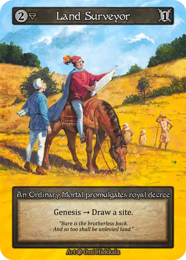 Land Surveyor An Ordinary Mortal promulgates royal decree