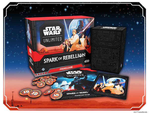 Star Wars Unlimited: Spark of Rebellion Prerelease Box - PreOrder (only in store)