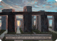 Leyline Henge, An Ordinary Site marks the passing seasons