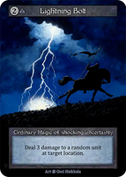 Lightning Bolt Ordinary Magic of shocking uncertainty