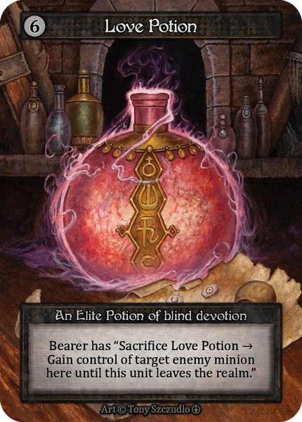 Love Potion, An Elite Potion of blind devotion