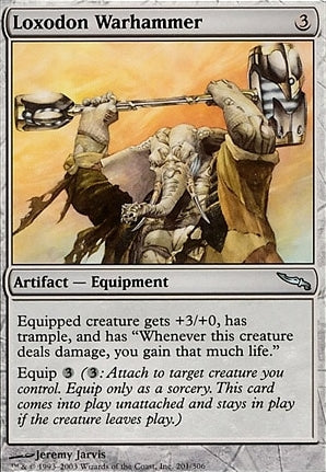 Mirrodin 201: Loxodon Warhammer (U)