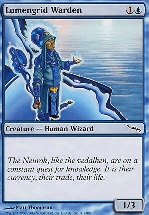 Mirrodin 041: Lumengrid Warden (C)