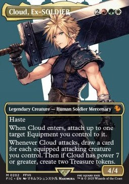 FIC 0202: Cloud, Ex-SOLDIER (M) Borderless