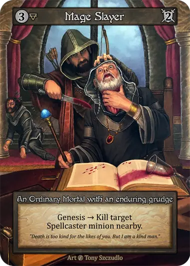 Mage Slayer An Ordinary Mortal with an enduring grudge