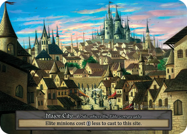 Major City, A Site where the Elite congregate