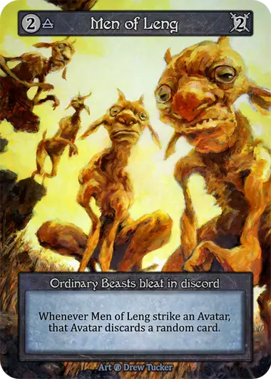 Men of Leng Ordinary Beasts bleat in discord