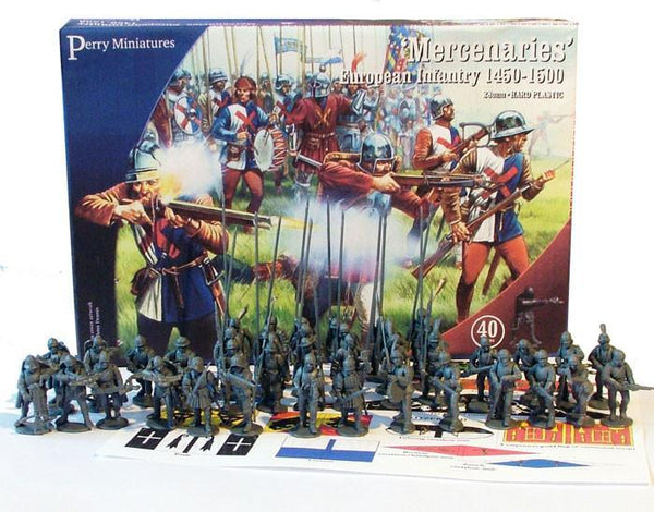 PERRY MINIATURES: MERCENARIES EUROPEAN INFANTRY 1450-1500