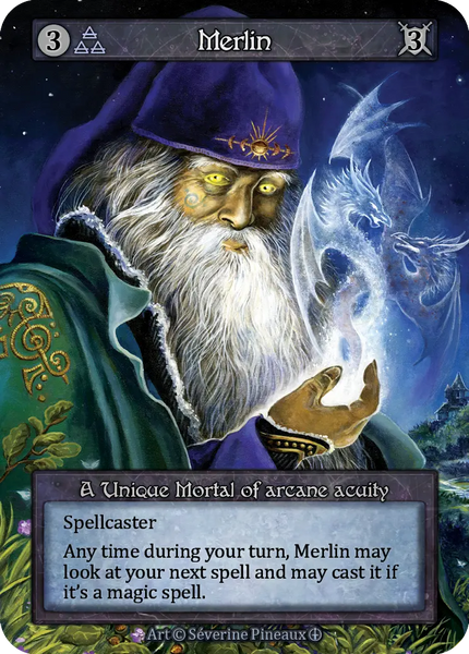 Merlin, A Unique Mortal of arcane acuity