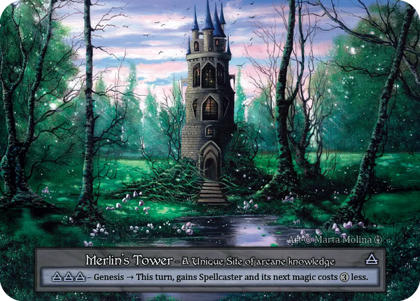 Merlin's Tower, A Unique Site of arcane knowledge