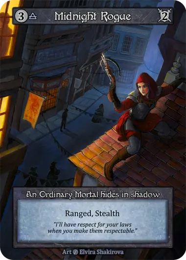 Midnight Rogue An Ordinary Mortal hides in shadow