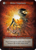Minor Explosion Ordinary Magic of proximal plosion