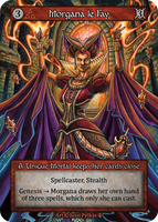 Morgana le Fay, A Unique Mortal keeps her cards close