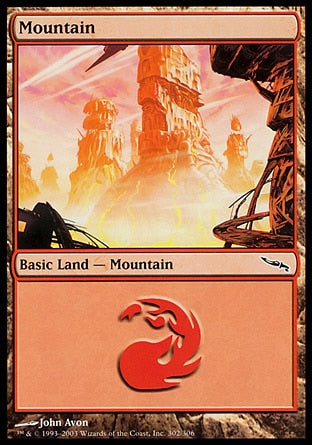 Mirrodin 302: Mountain (C)