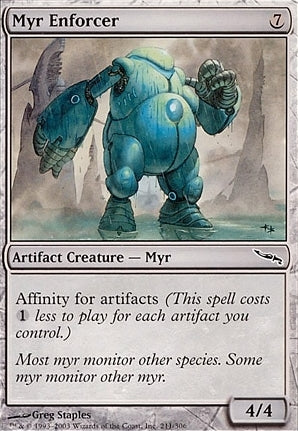 Mirrodin 211: Myr Enforcer (C)