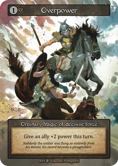 Overpower Ordinary Magic of decisive force