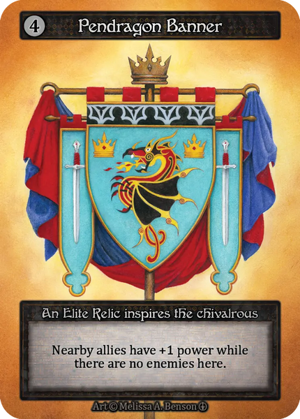 Pendragon Banner, An Elite Relic inspires the chivalrous